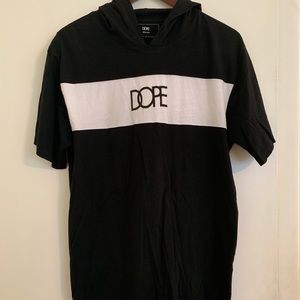 Dope men’s hooded T-shirt.